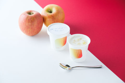 リンゴ&ナタデココヨーグルト