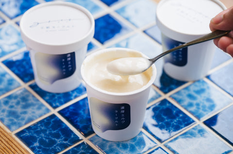 濃厚ミルクヨーグルト(自家製練乳使用)